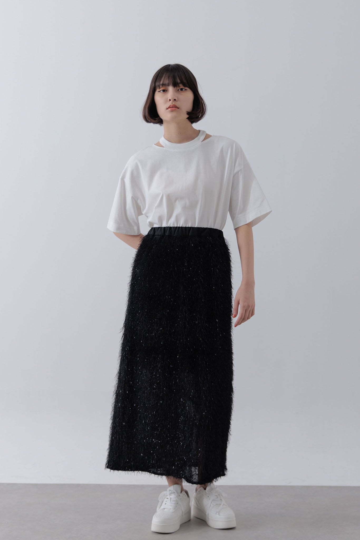 Shaggy skirt