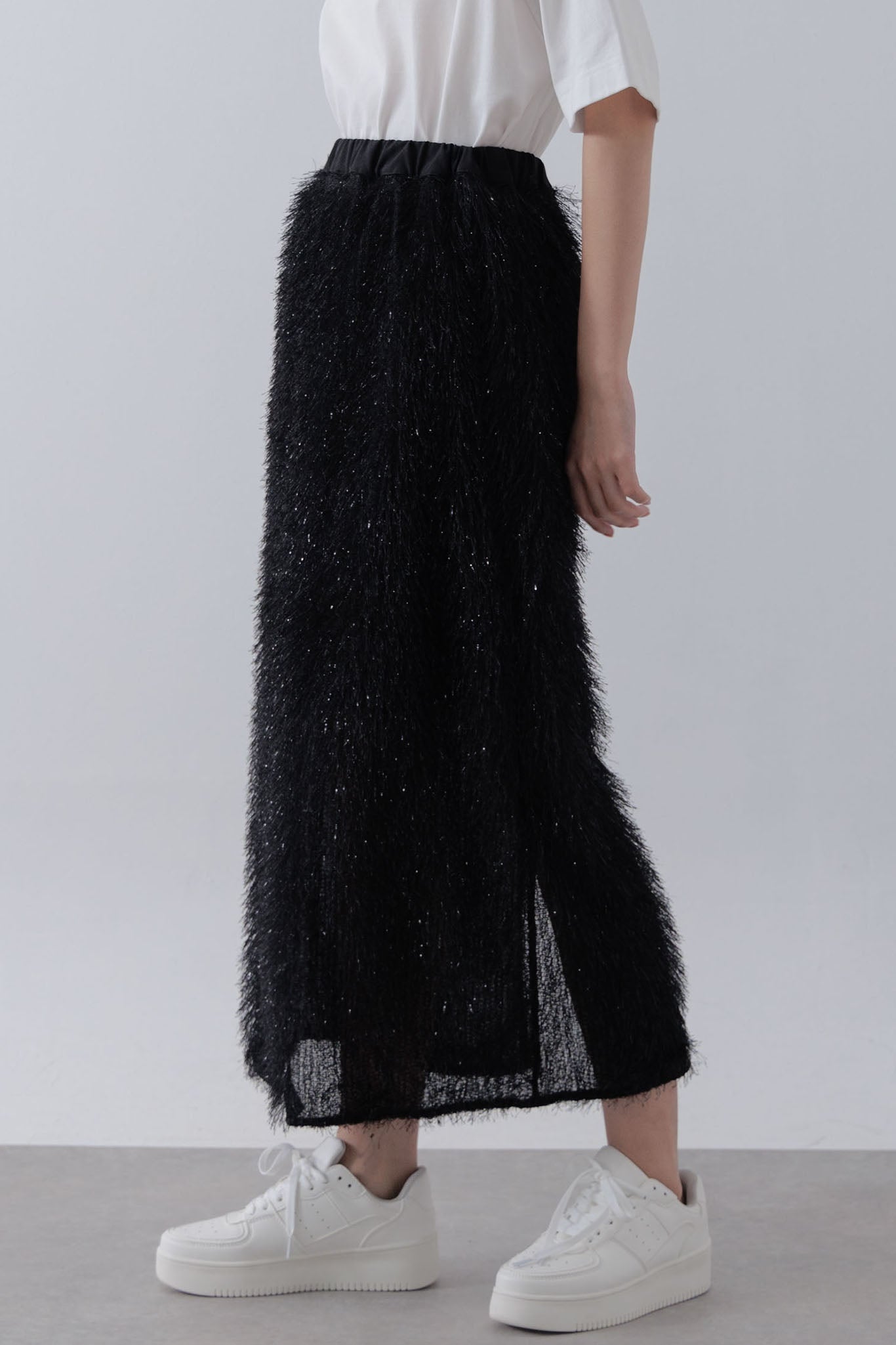 Shaggy skirt