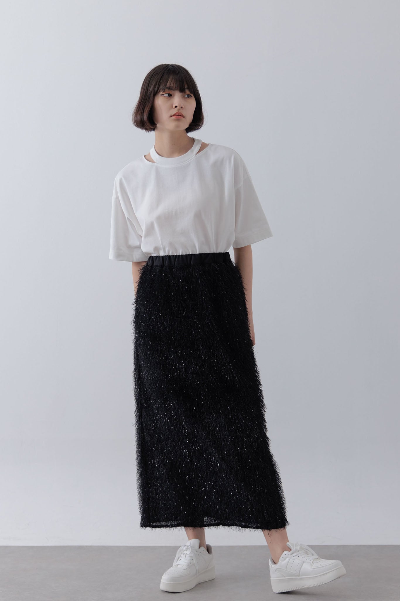 Shaggy skirt