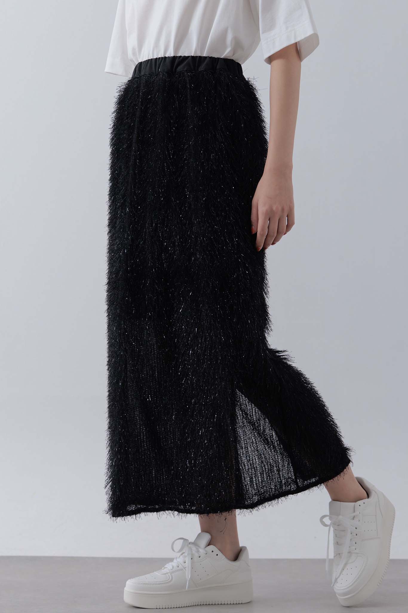 Shaggy skirt