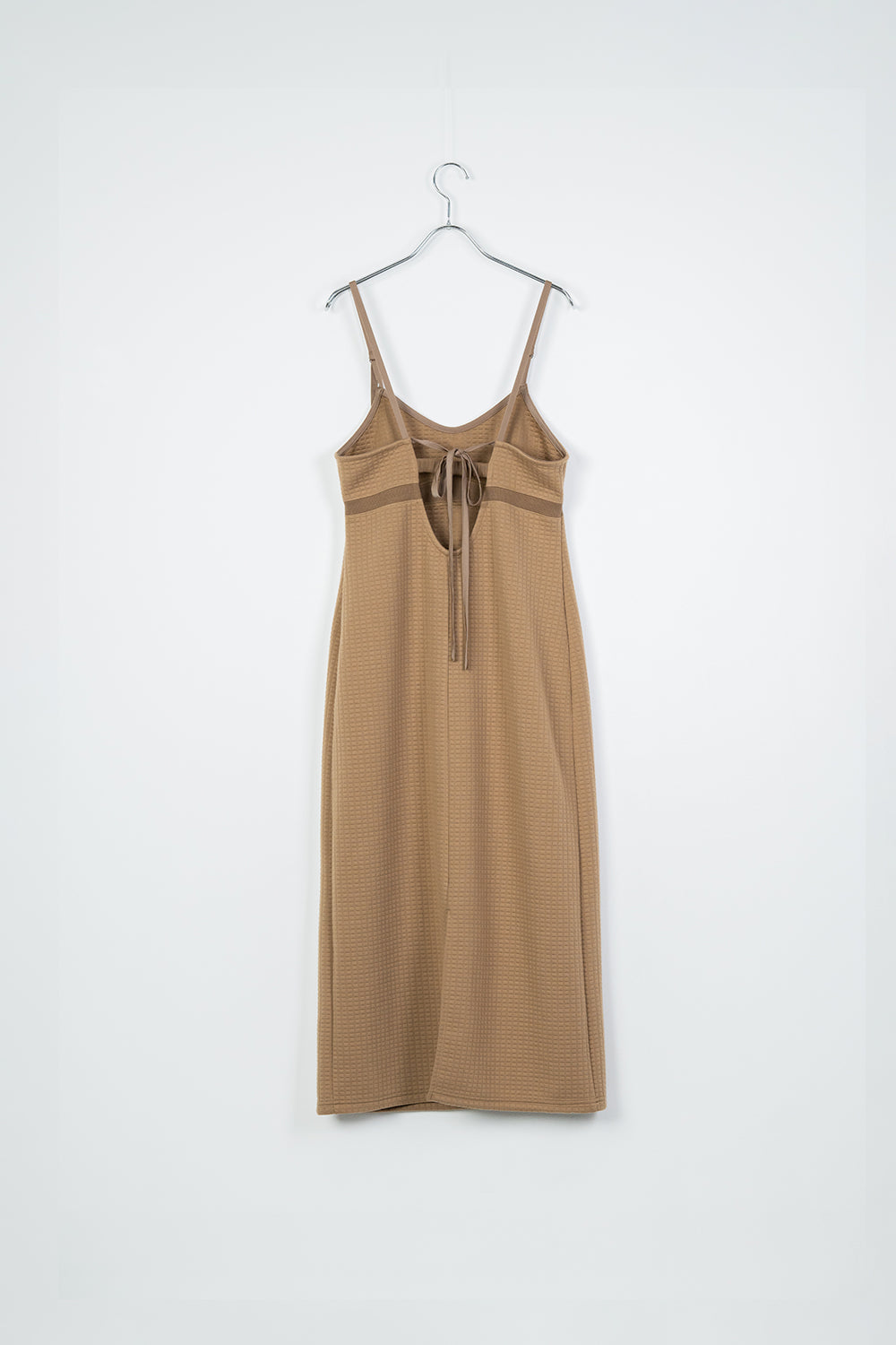 Cut jacquard camisole dress