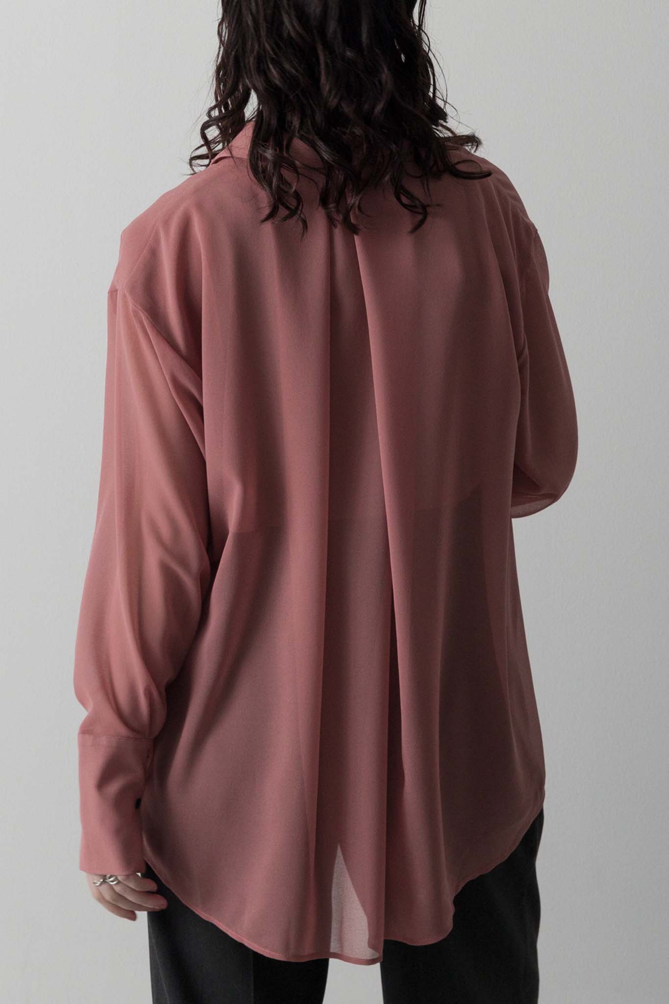 ラウンドカッティングブラウス