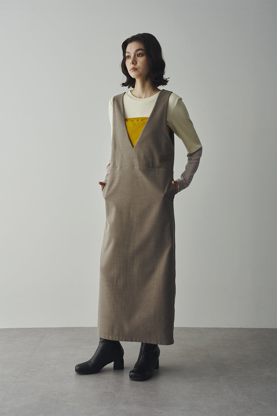 Layered Jumper Skirt