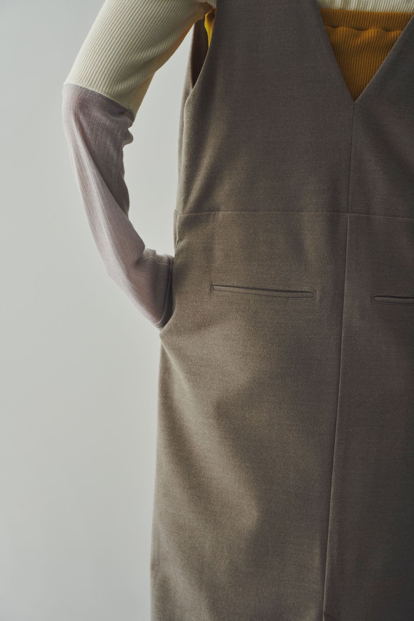 Layered Jumper Skirt