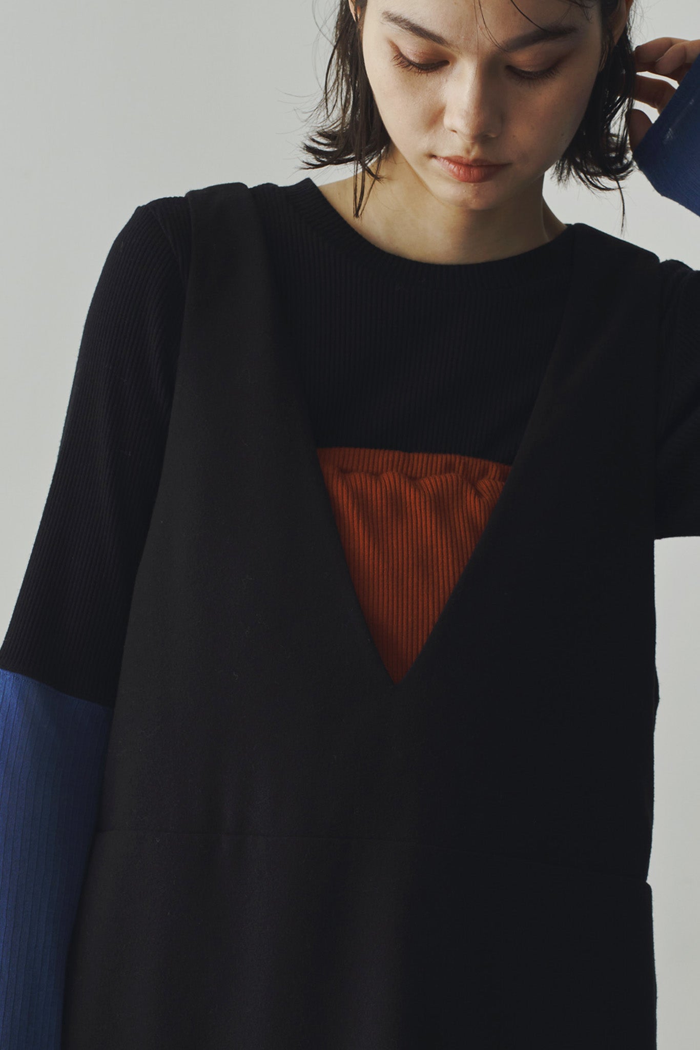 Layered Jumper Skirt