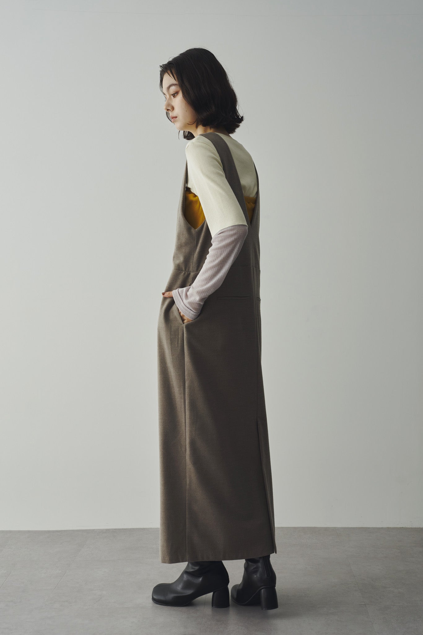 Layered Jumper Skirt