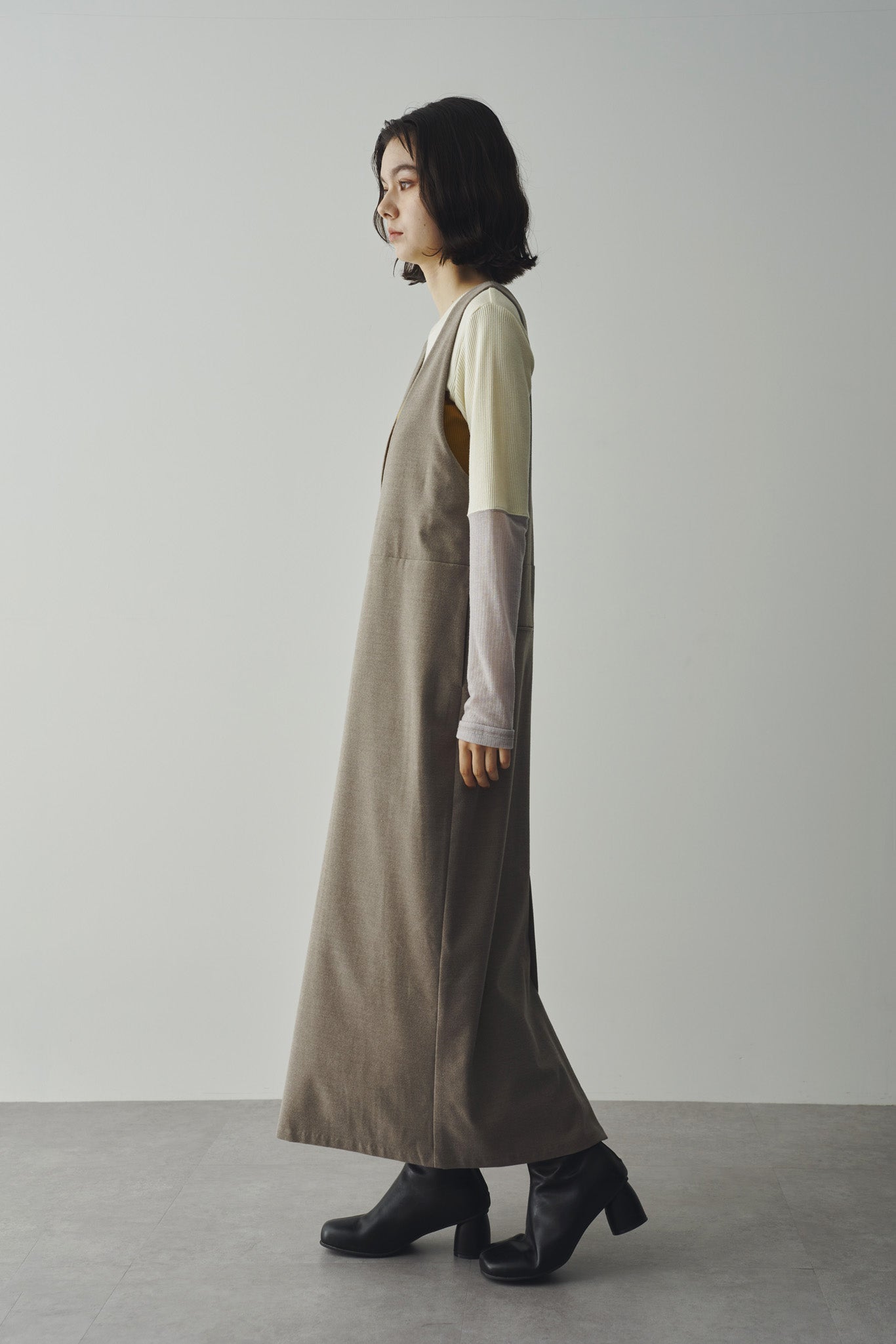 Layered Jumper Skirt