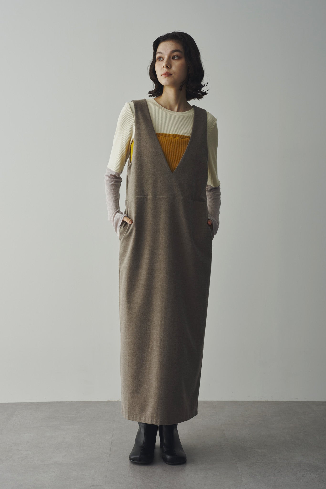 Layered Jumper Skirt