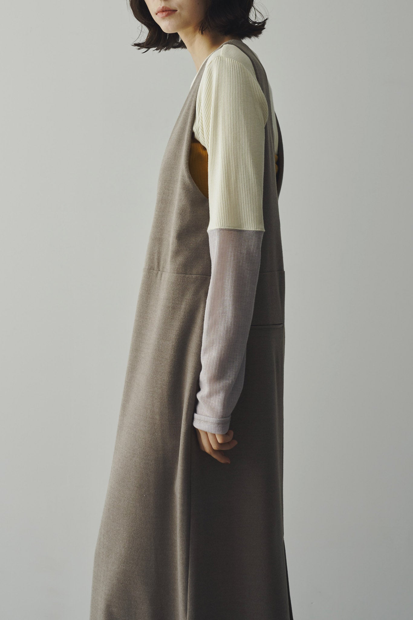 Layered Jumper Skirt