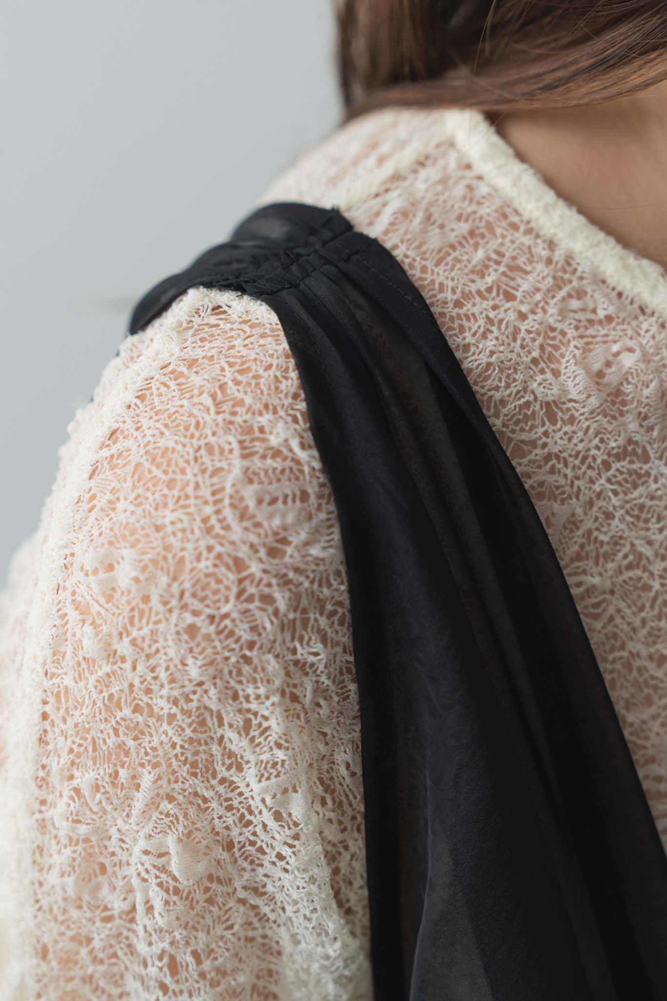 チュールサスペンダーサロペット