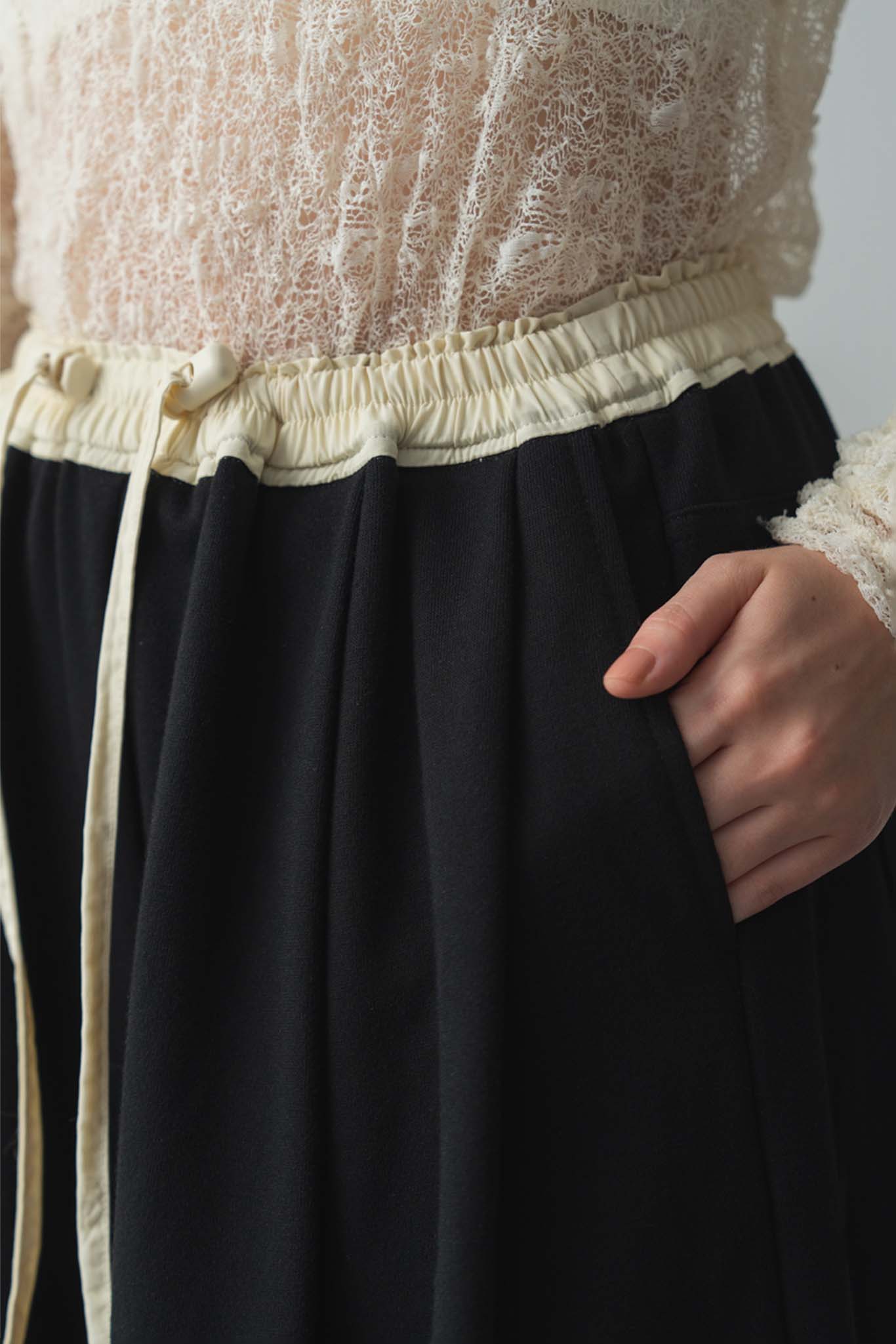 スエットワイドパンツ