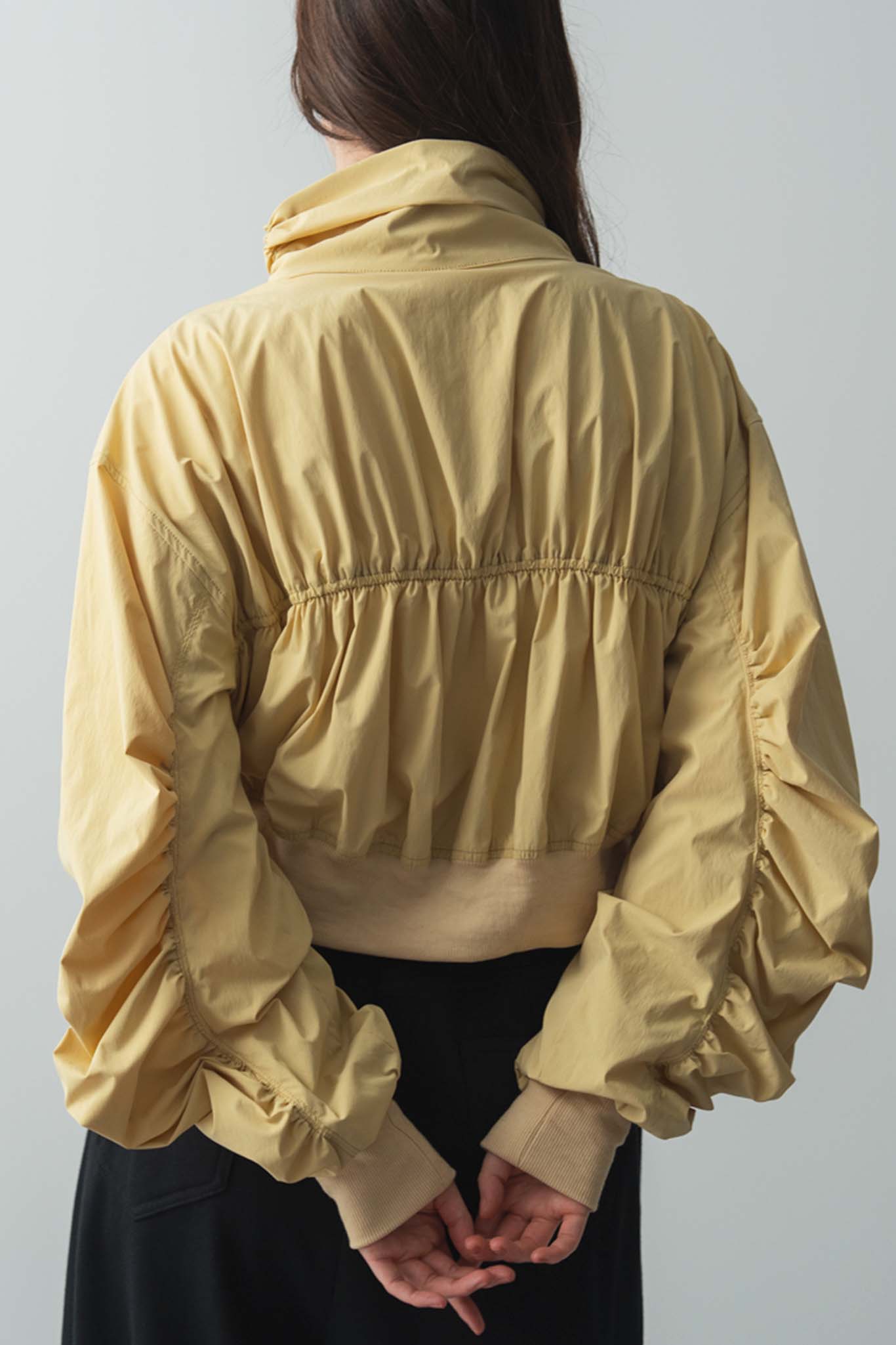 クロップドギャザーブルゾン