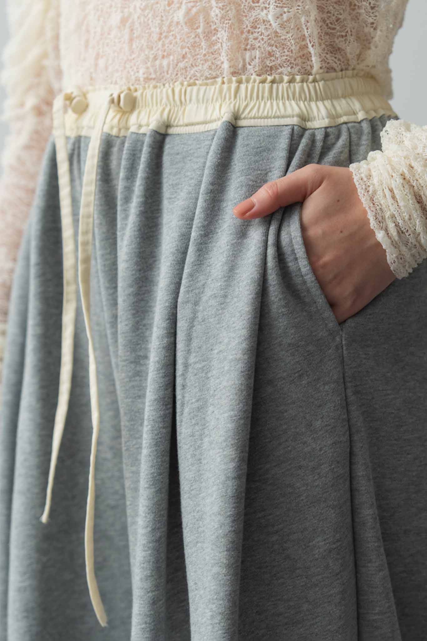 スエットワイドパンツ