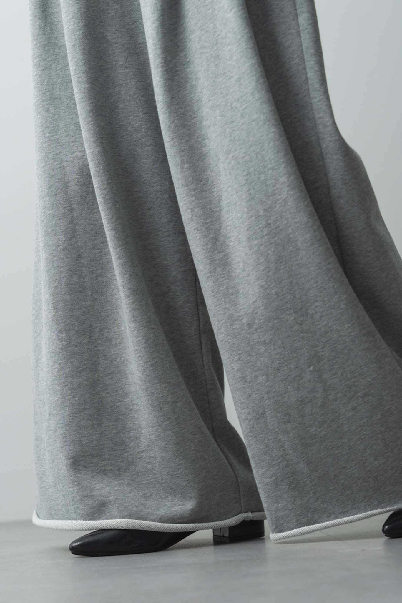 スエットワイドパンツ