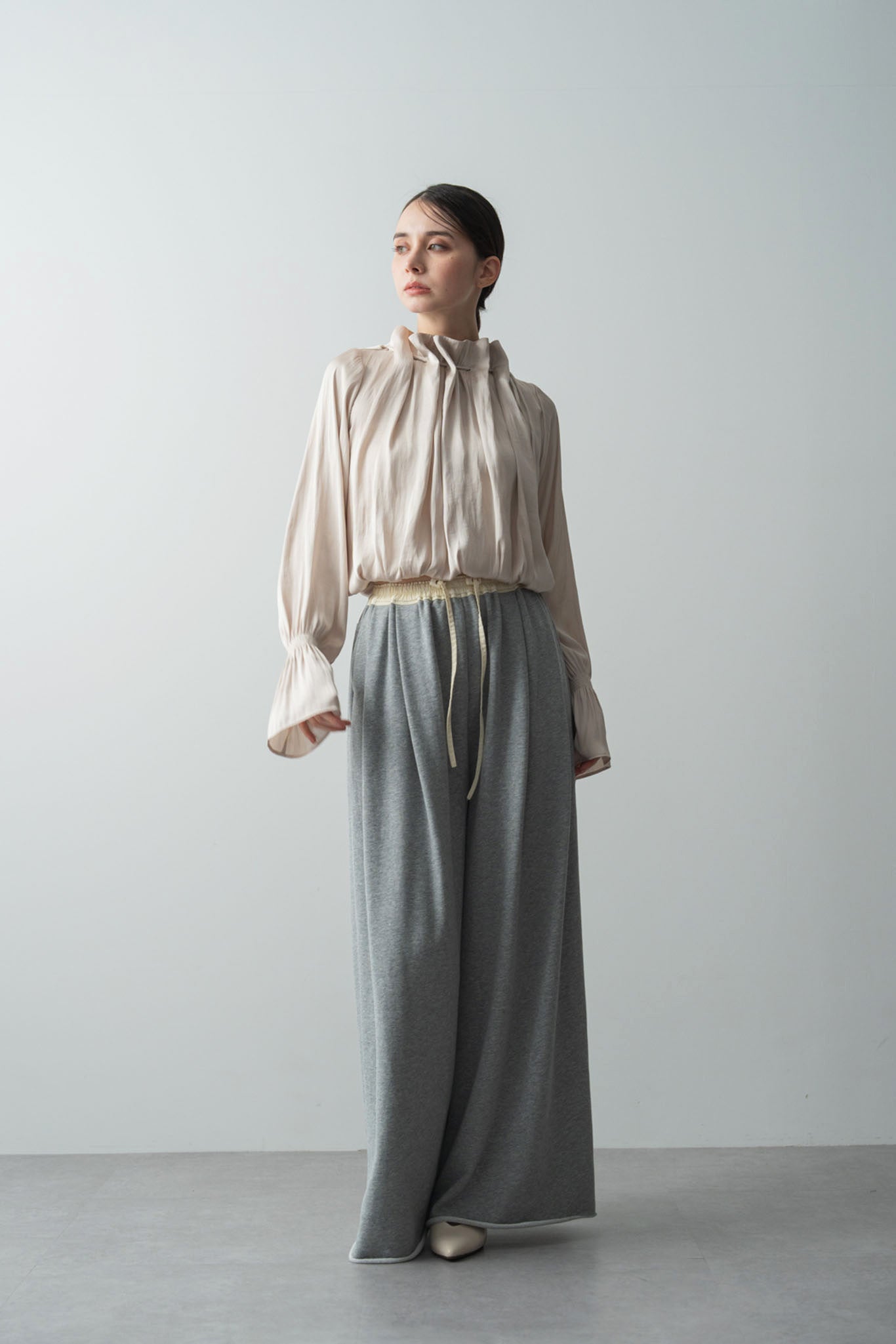 スエットワイドパンツ