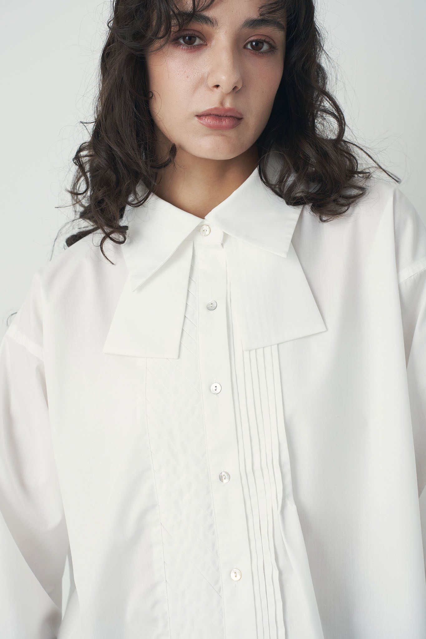 Pintuck design shirt