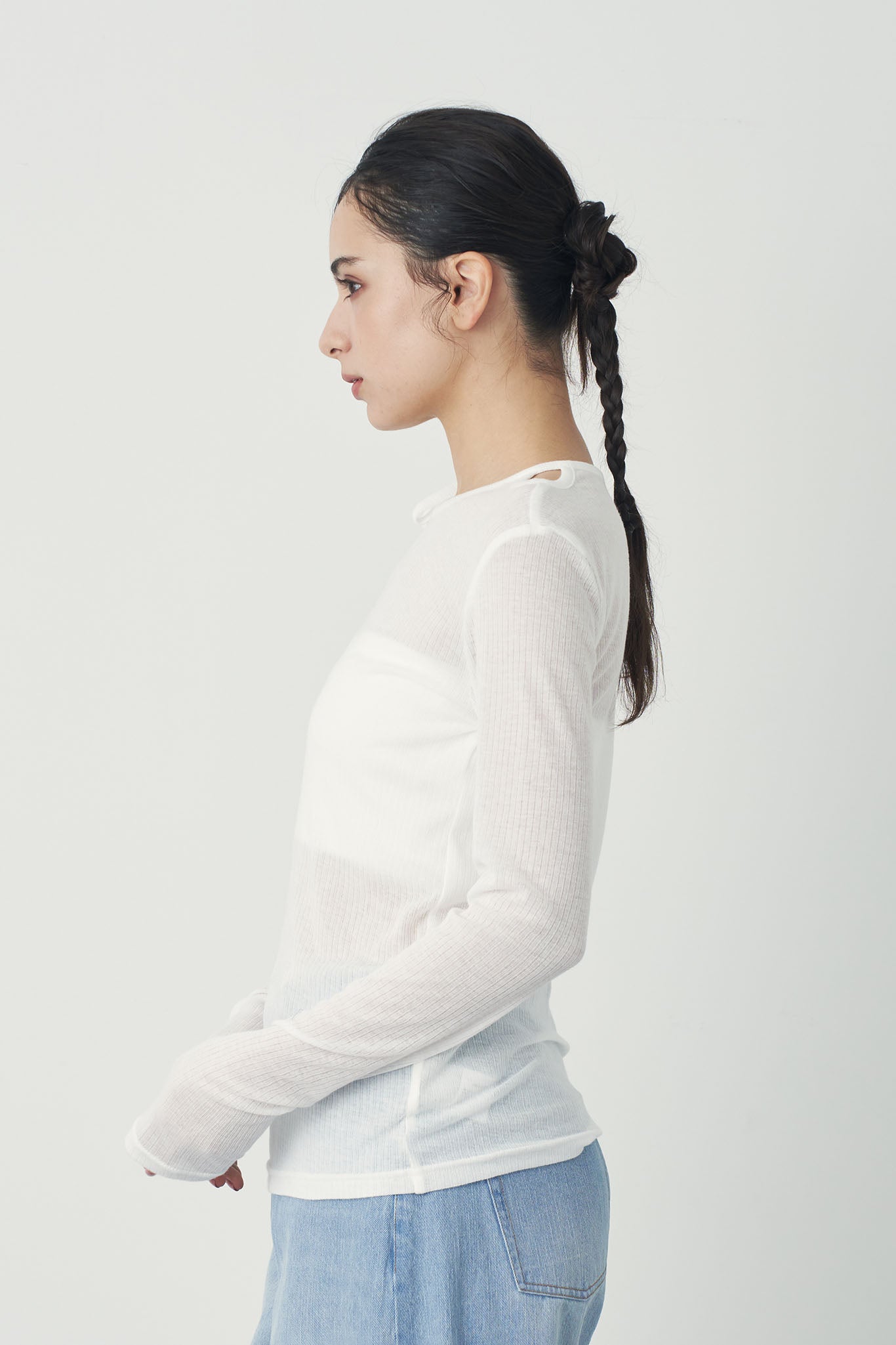 シアカッティングプルオーバー