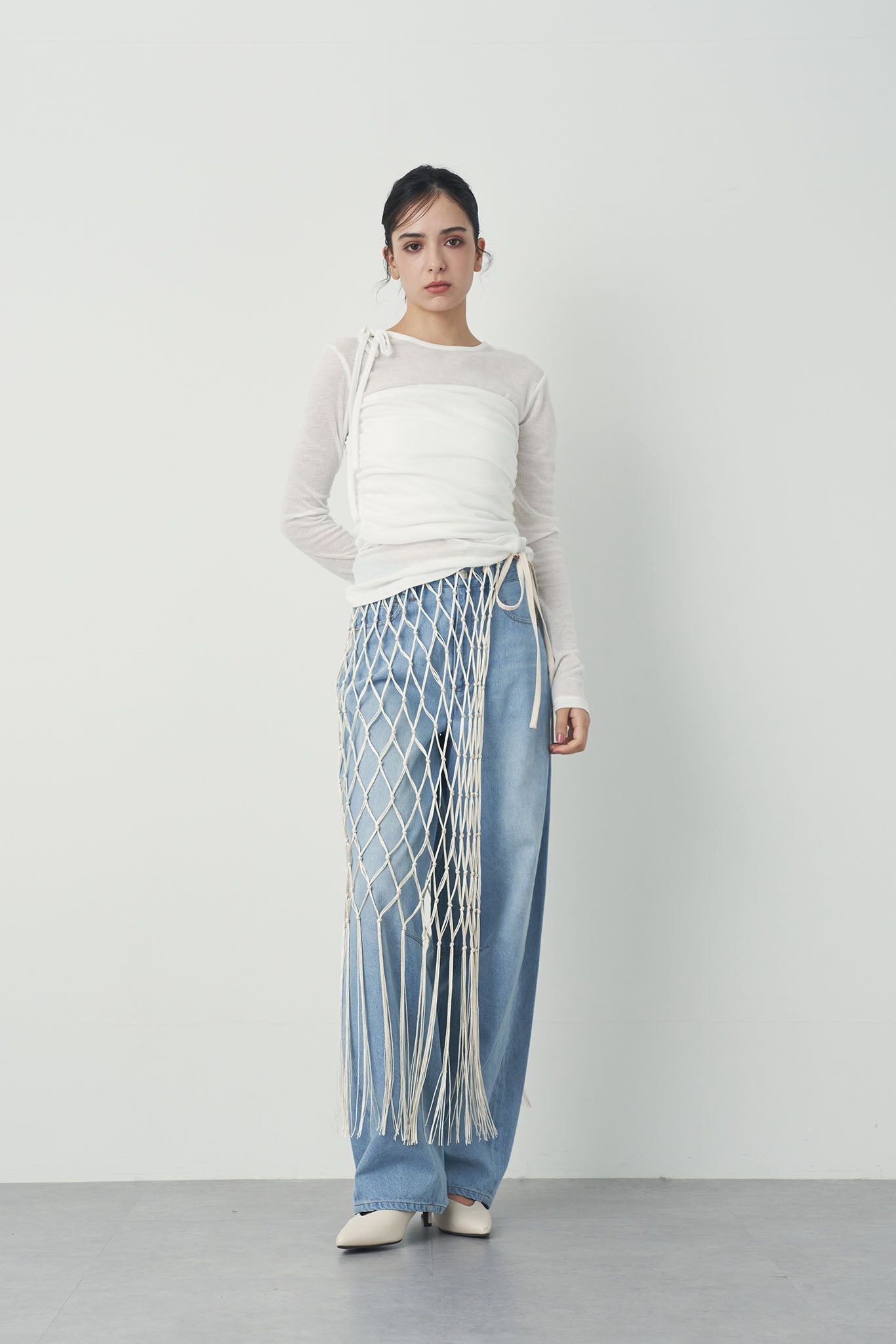 シアカッティングプルオーバー