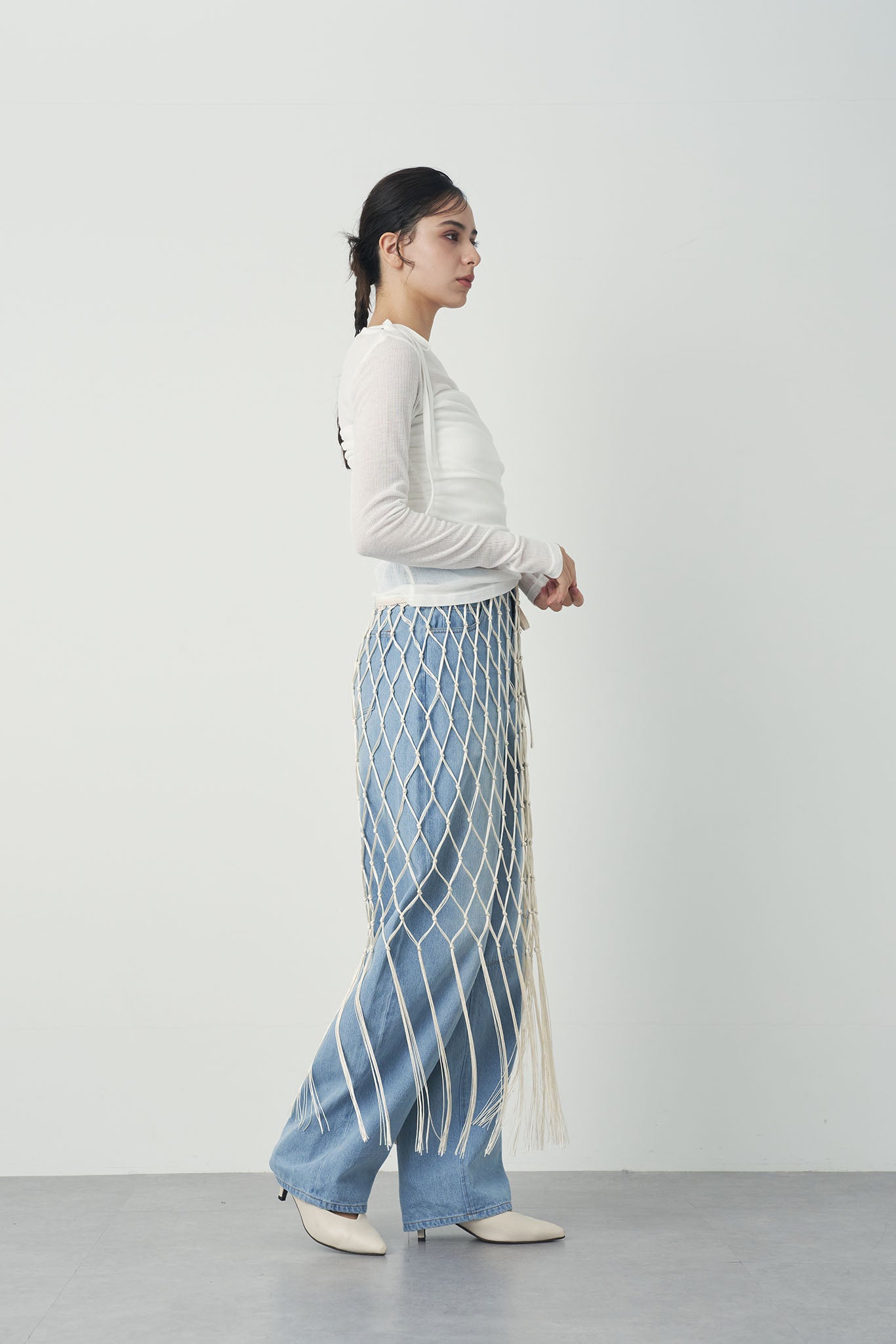 シアカッティングプルオーバー