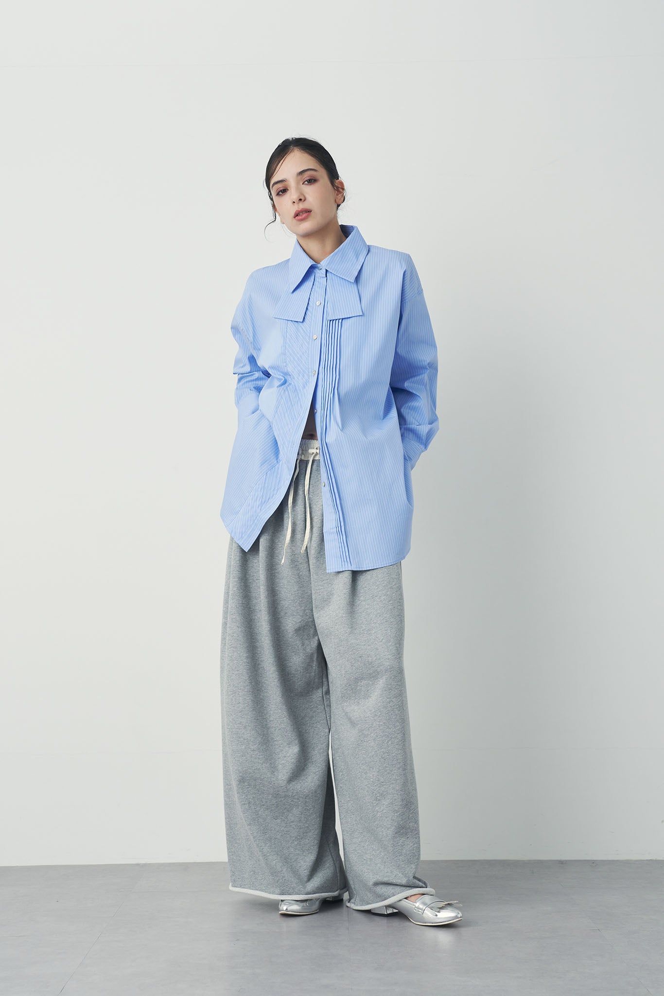 Pintuck design shirt