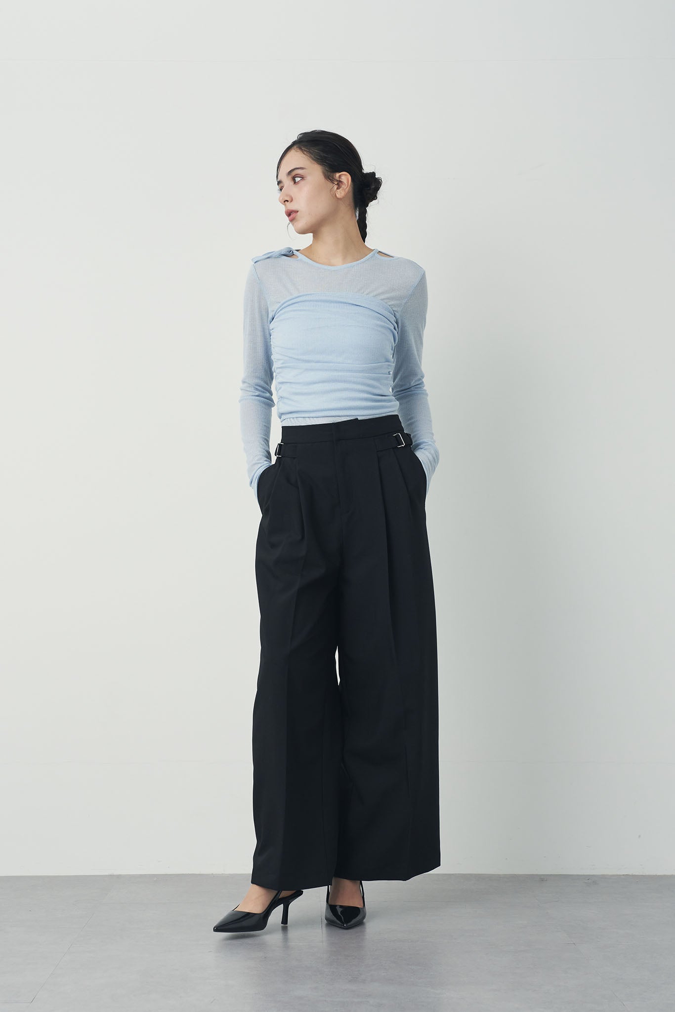 シアカッティングプルオーバー