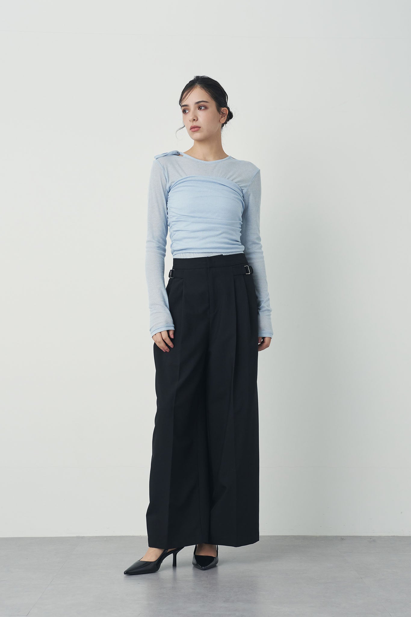 シアカッティングプルオーバー