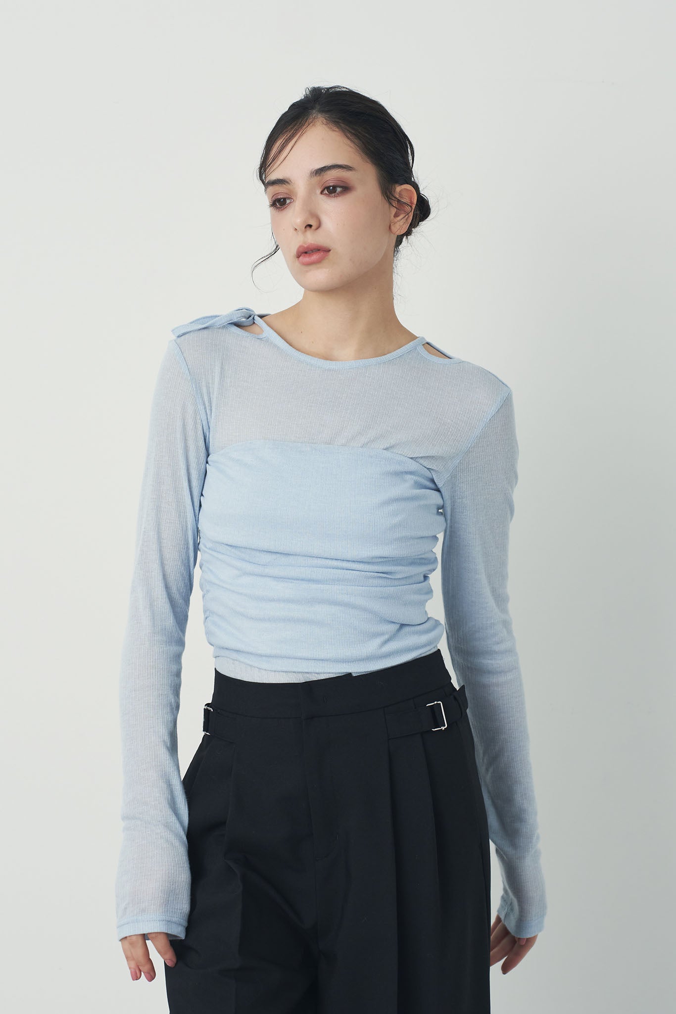 シアカッティングプルオーバー