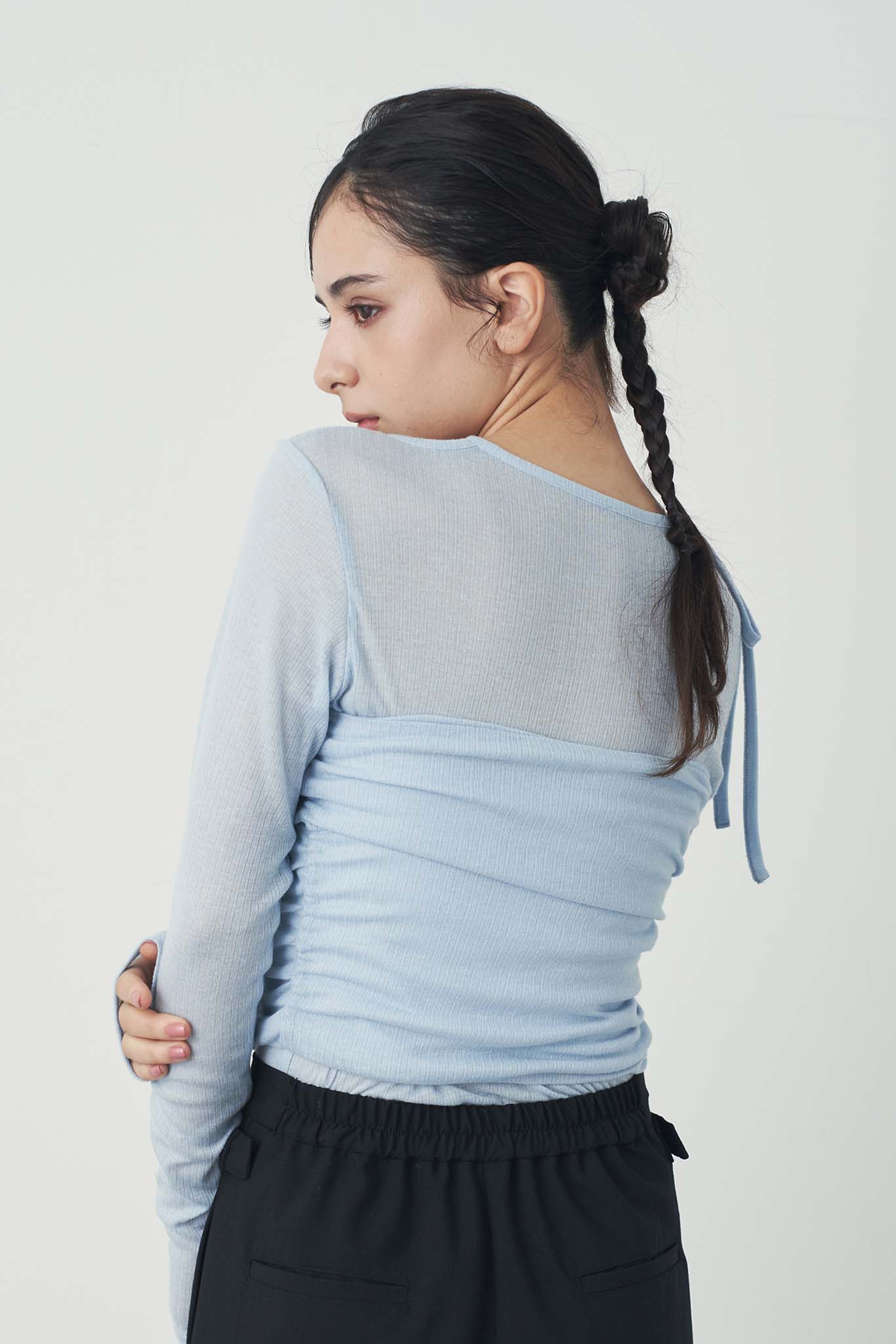 シアカッティングプルオーバー