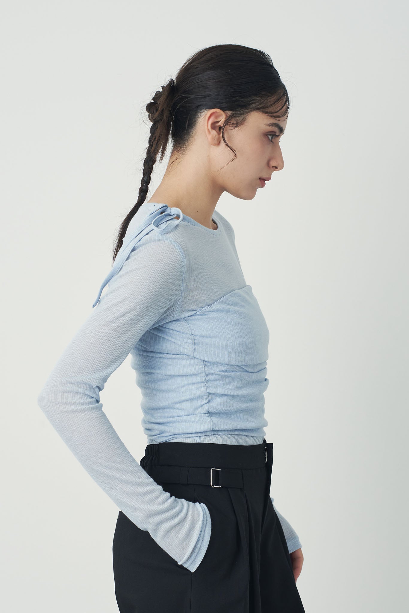 シアカッティングプルオーバー