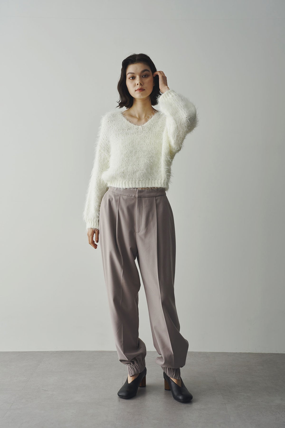 Sarouel Tuck Pants