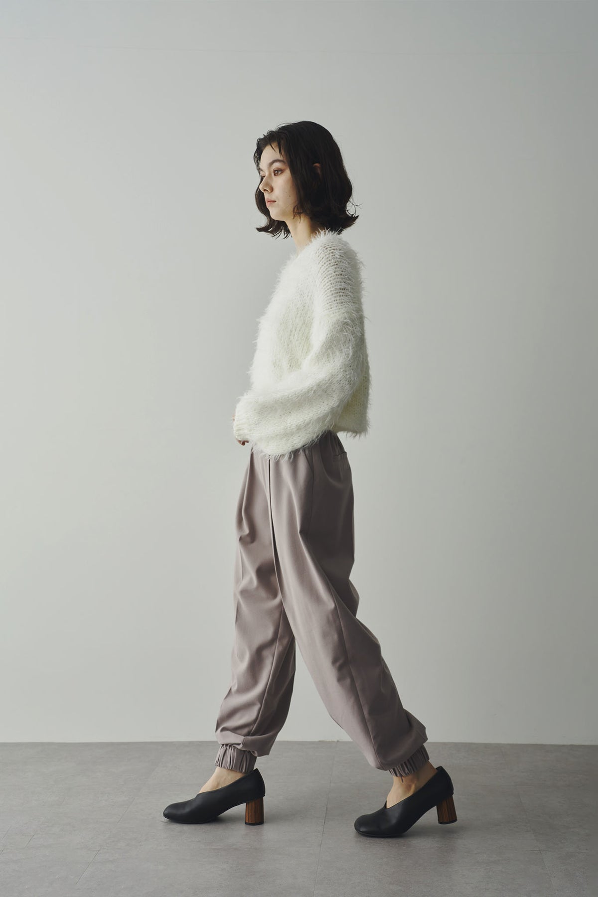 Sarouel Tuck Pants