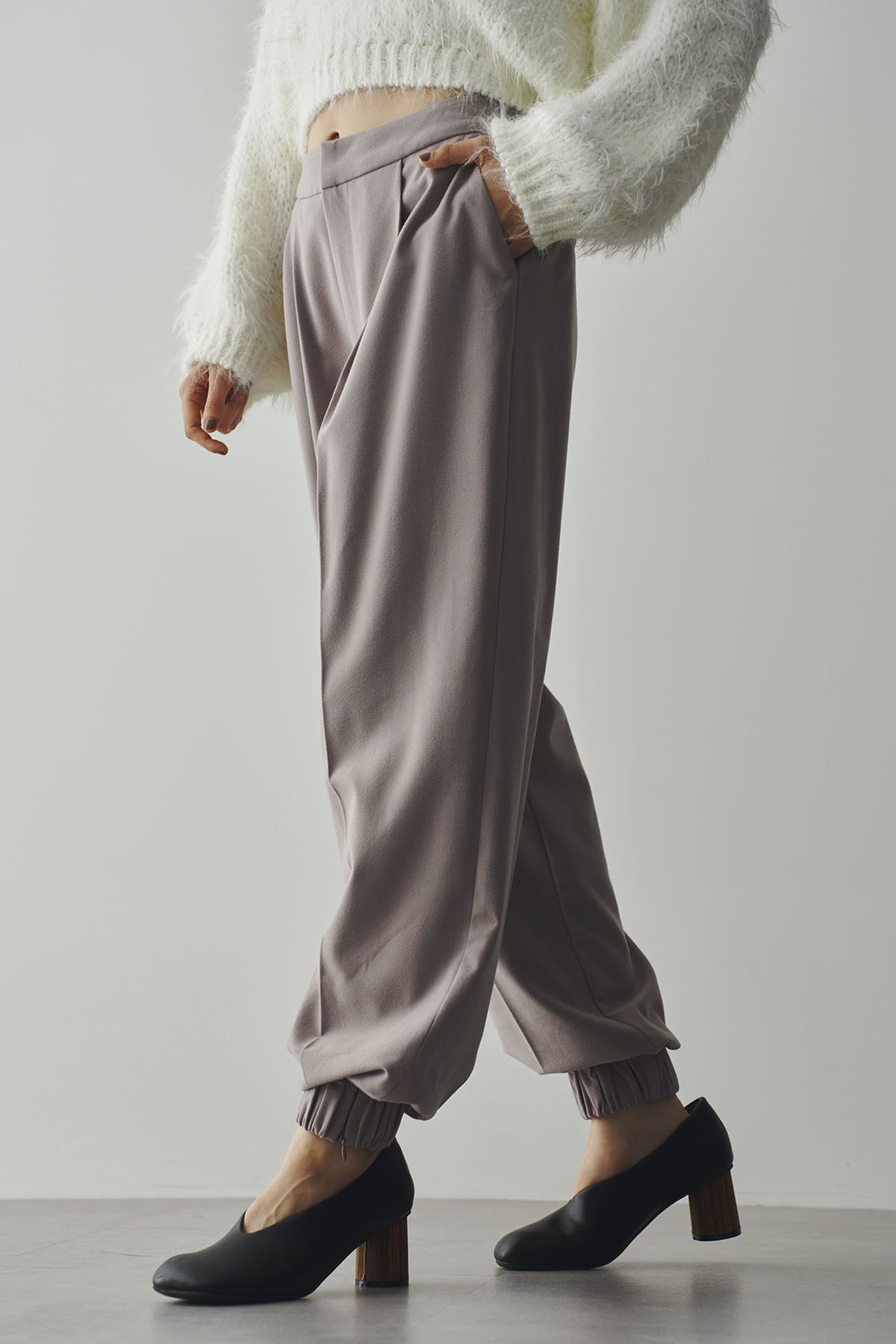 Sarouel Tuck Pants