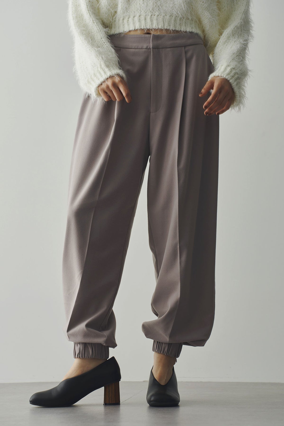 Sarouel Tuck Pants