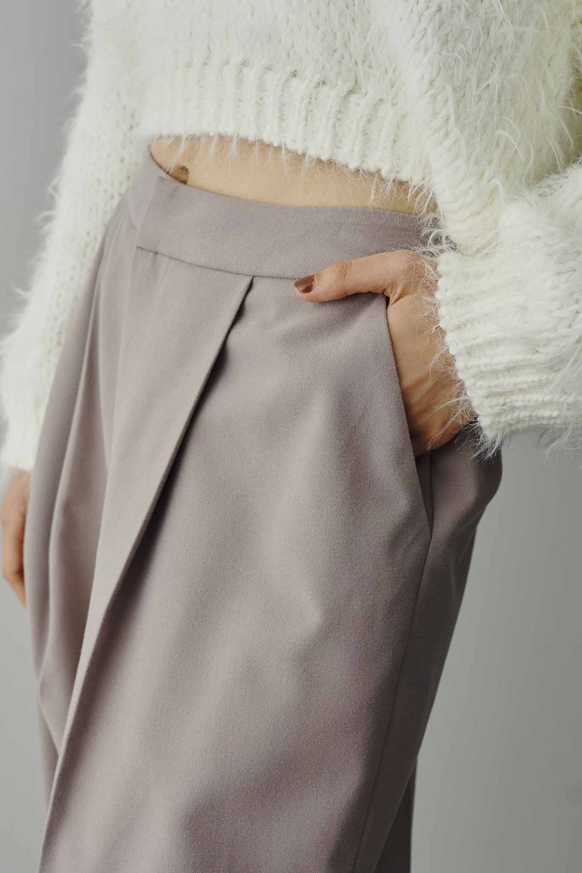 Sarouel Tuck Pants