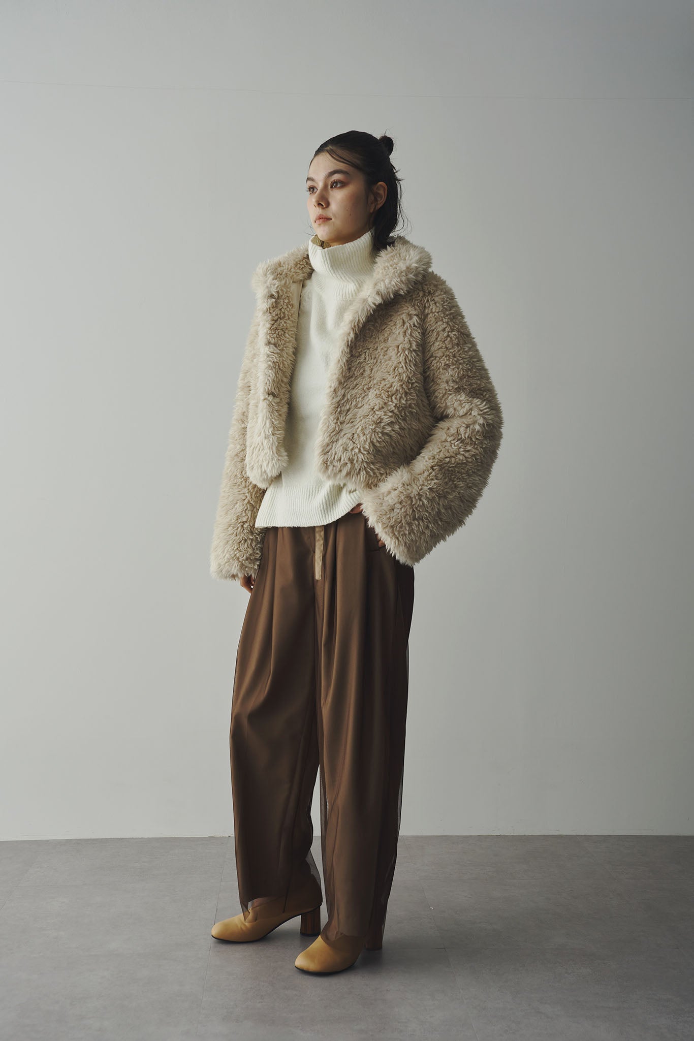 Feather Blouson