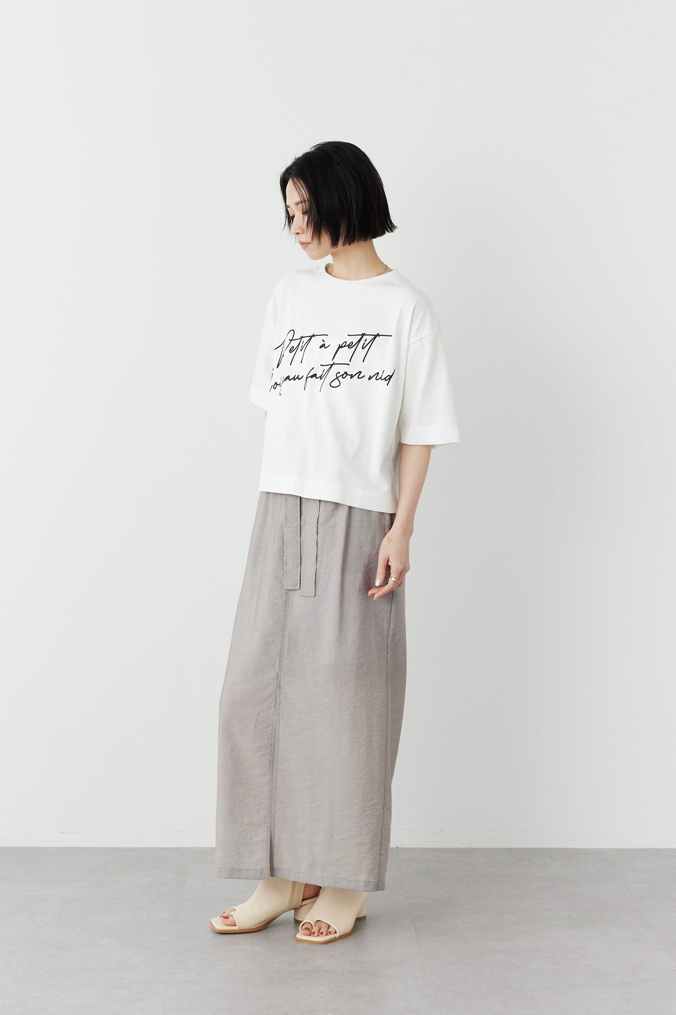 プリントロゴTシャツ(Messege)