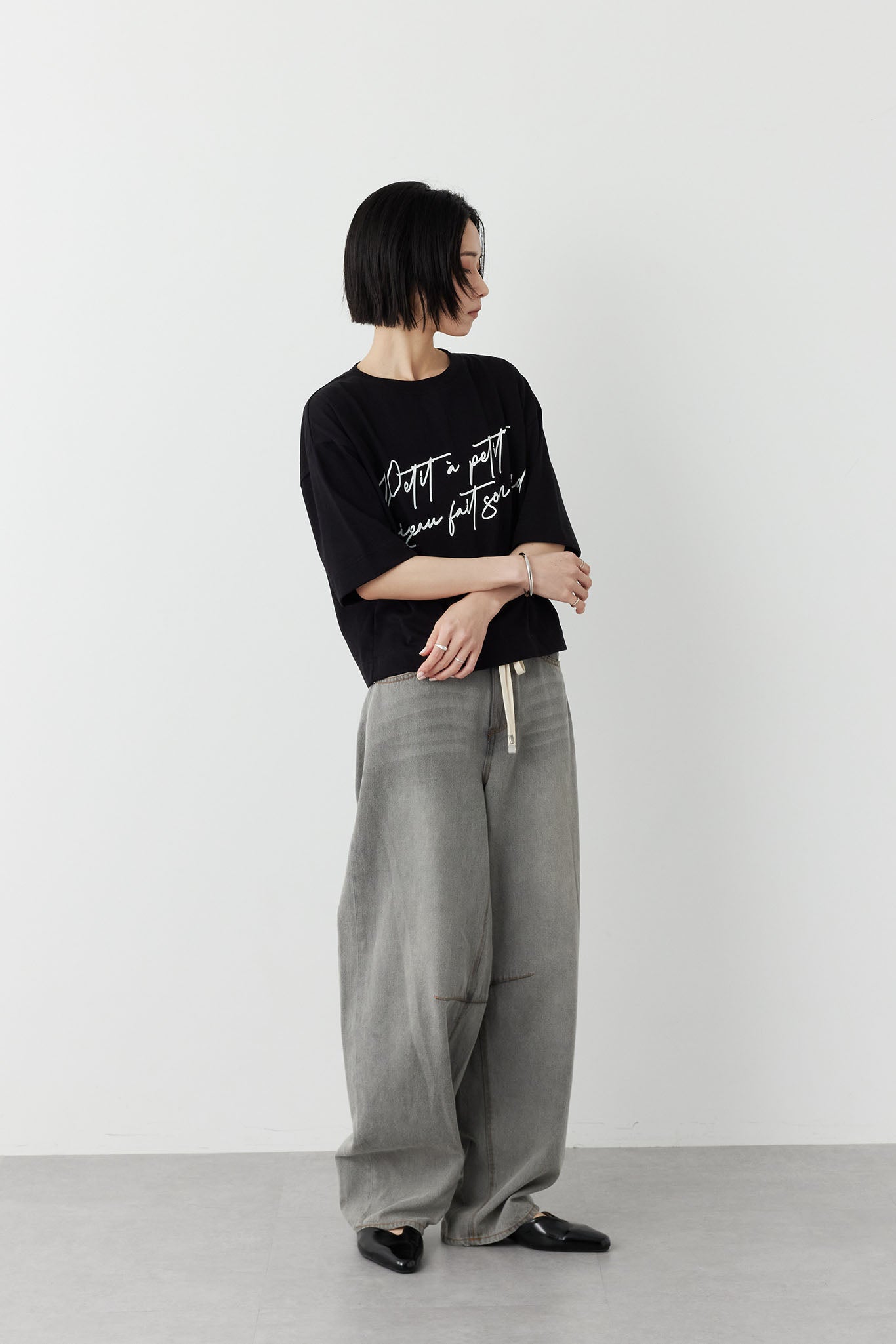 プリントロゴTシャツ(Messege)