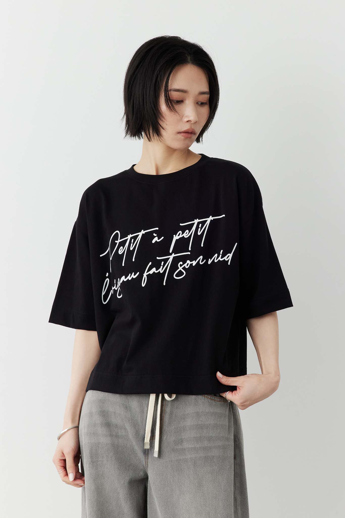 プリントロゴTシャツ(Messege)