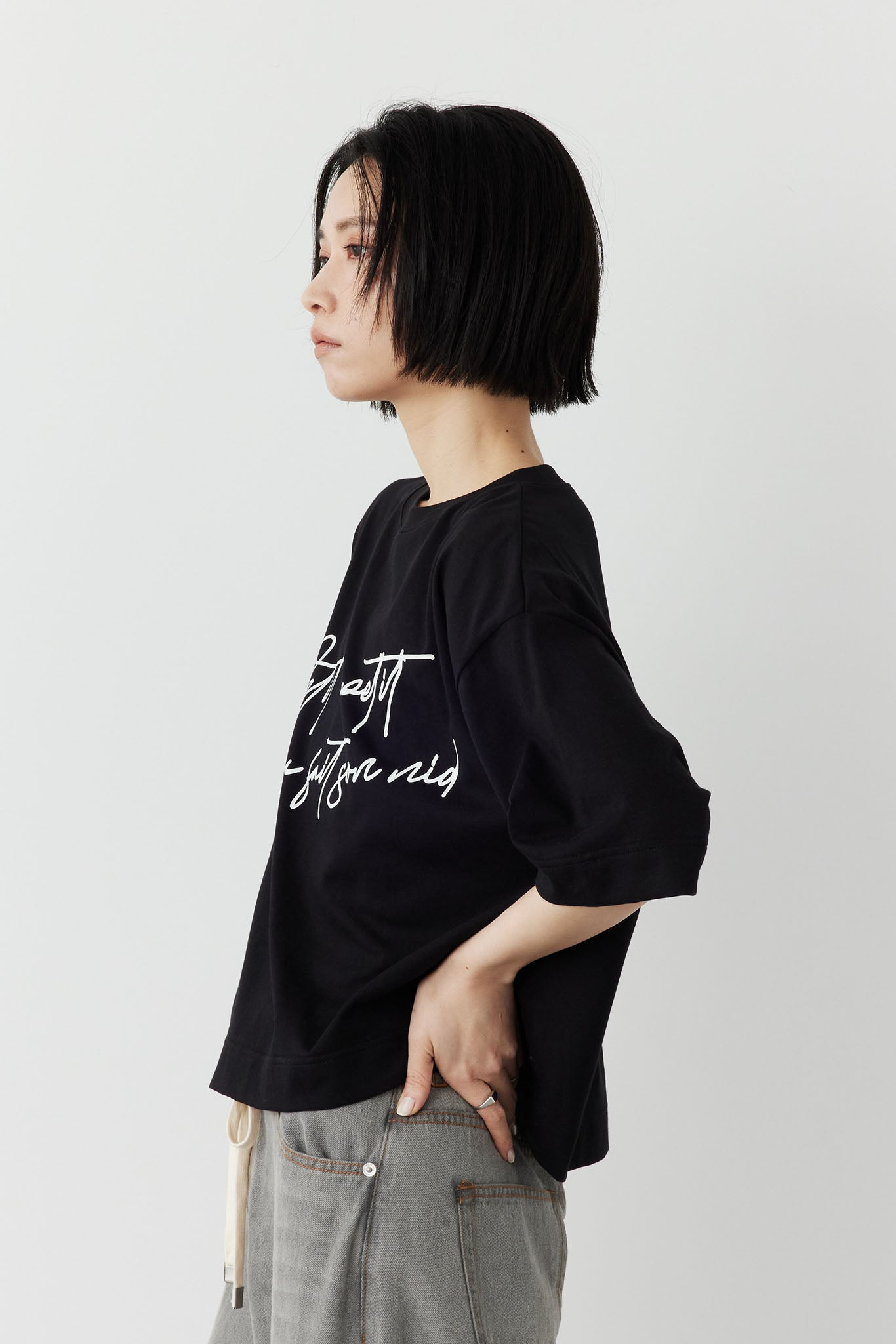 プリントロゴTシャツ(Messege)
