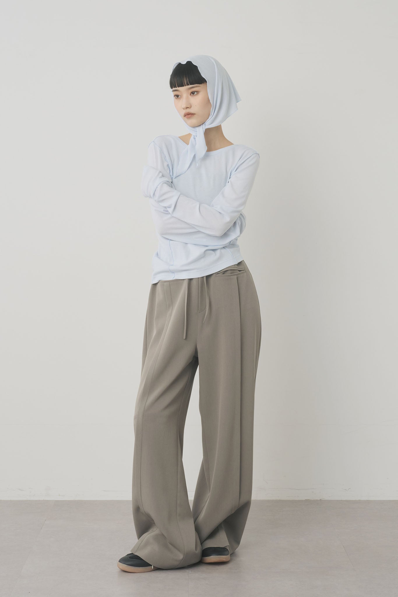 メローインナーロングカットソー