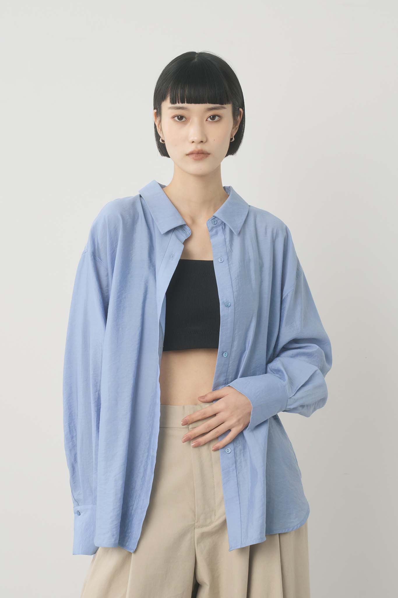 ニットビスチェセットシャツ