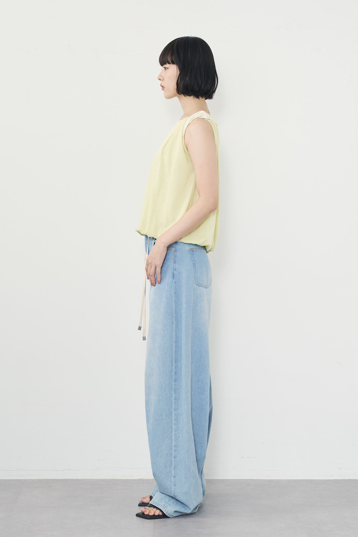 ガーゼレイヤードトップス