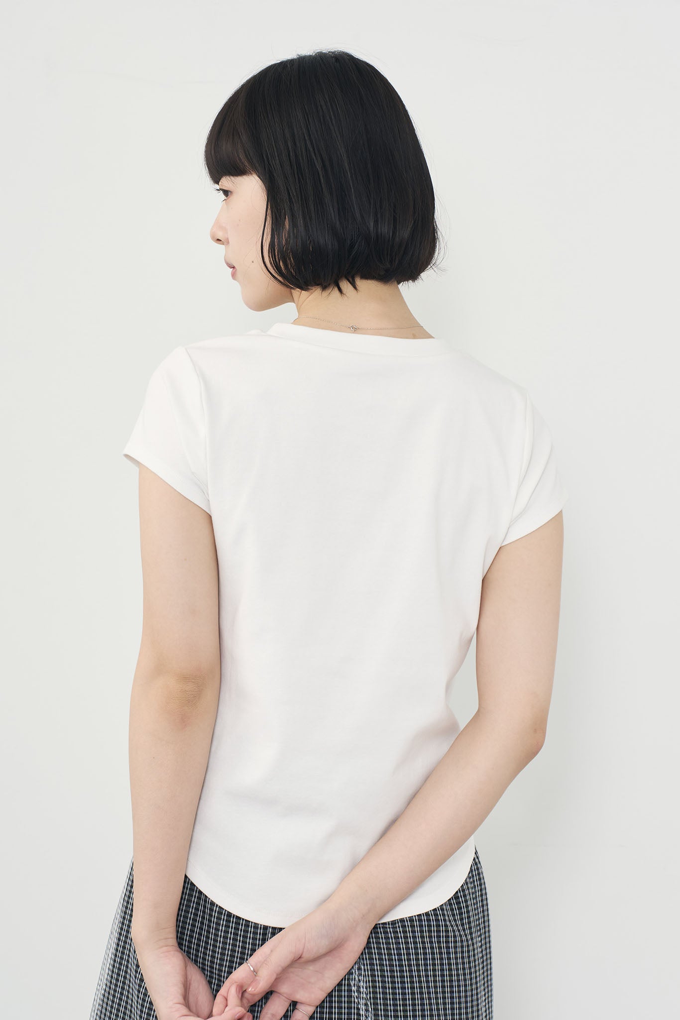 刺繍ロゴTee