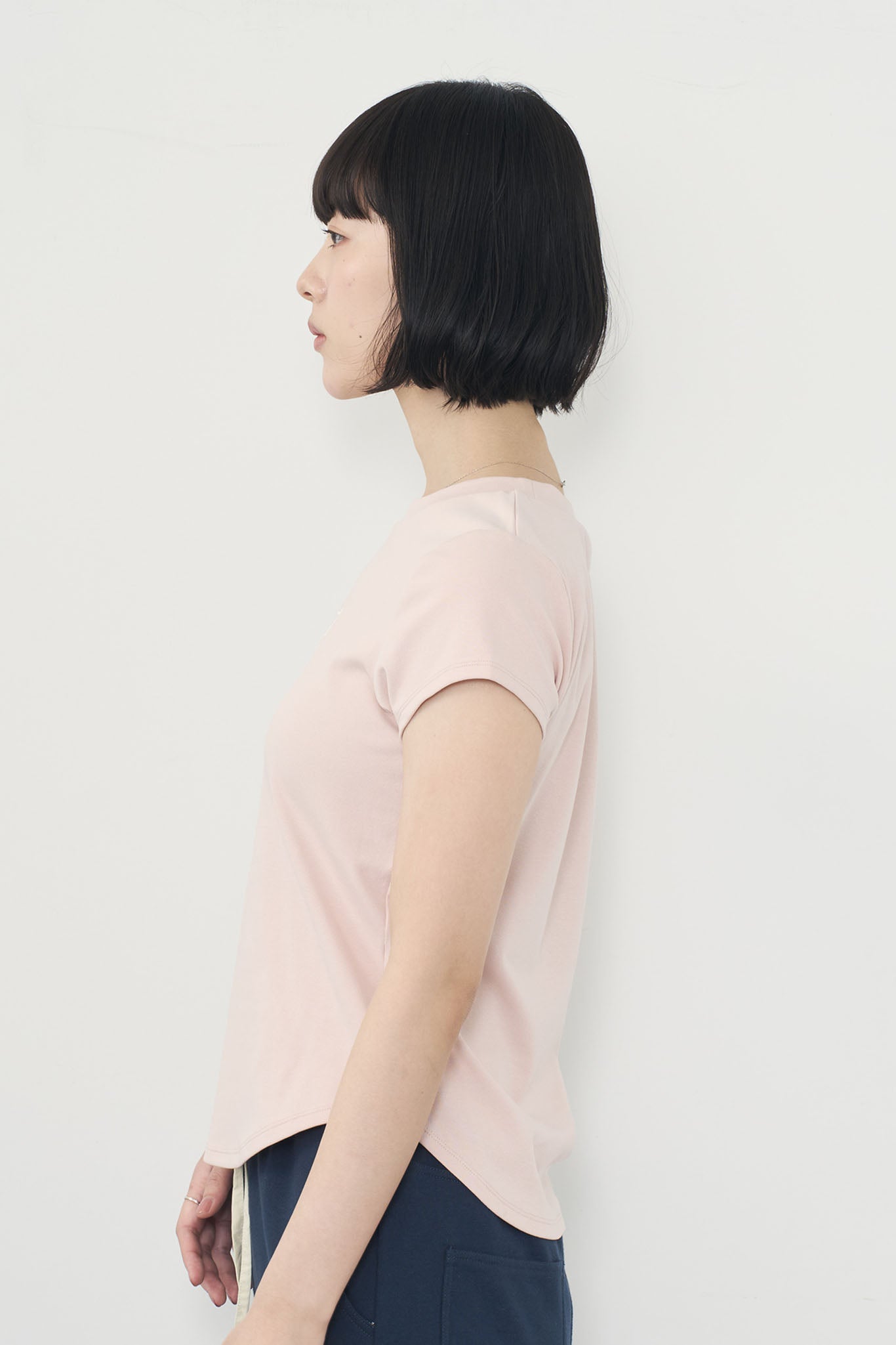 刺繍ロゴTee