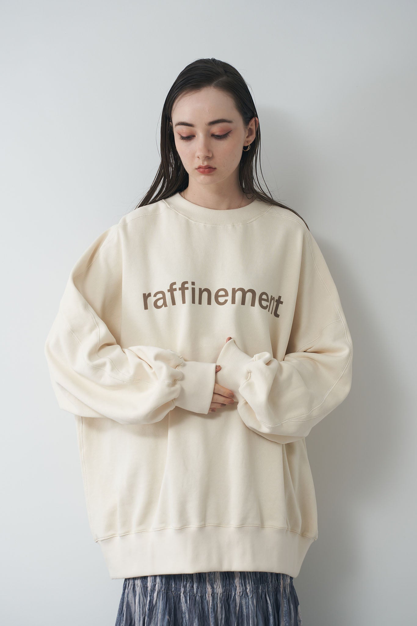 Logo print sweatshirt
