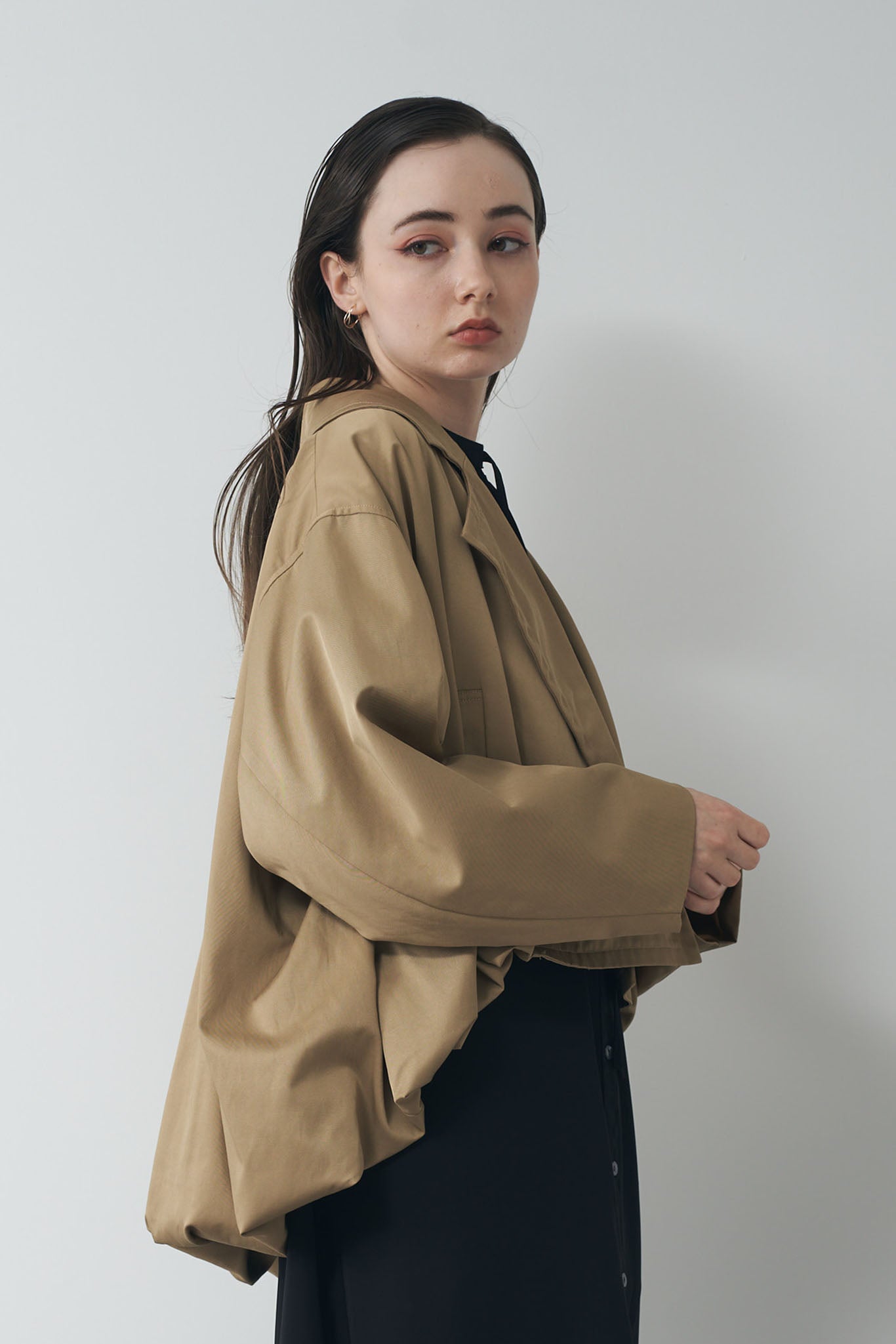 Round Cropped Blouson