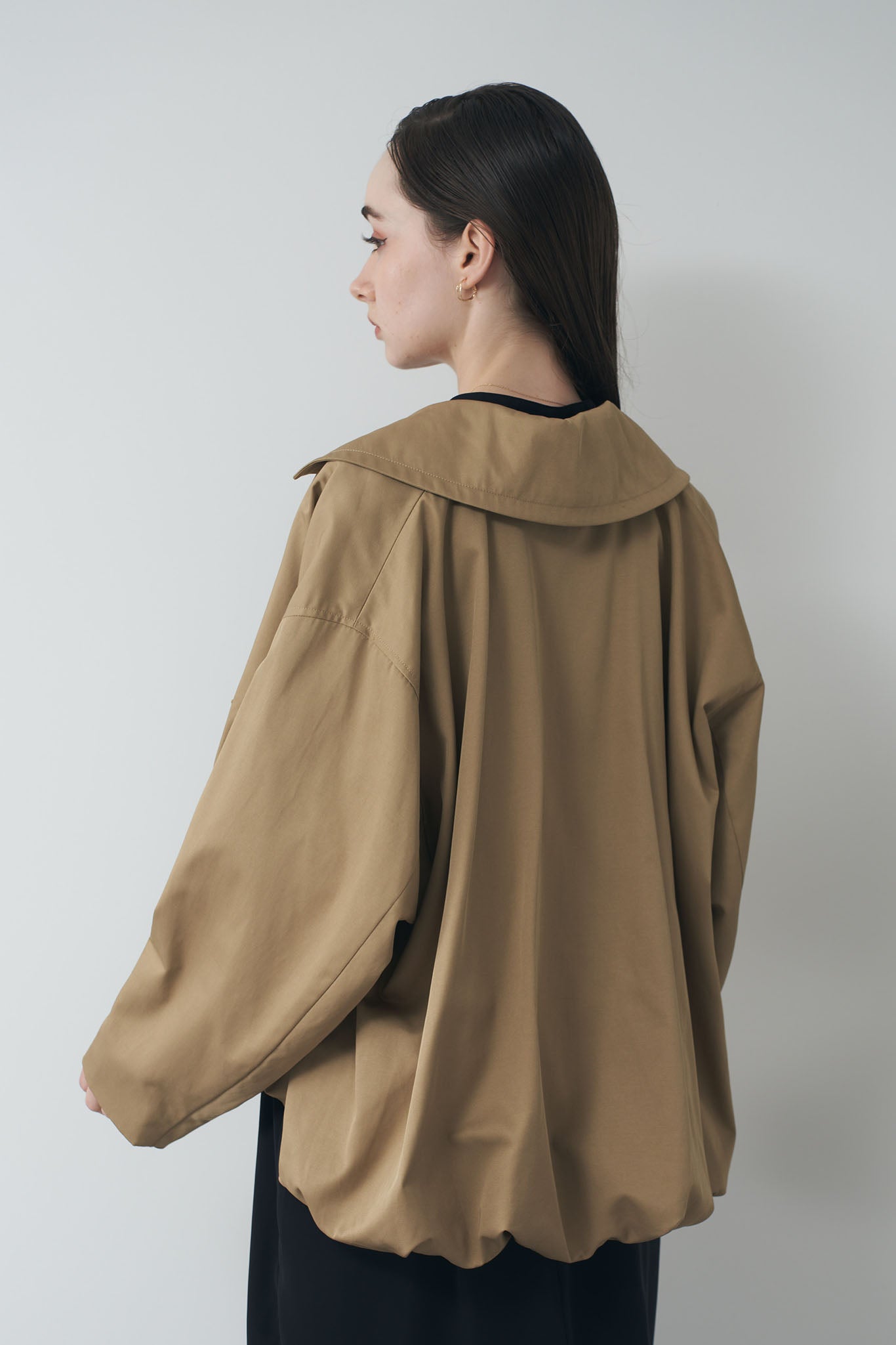 Round Cropped Blouson