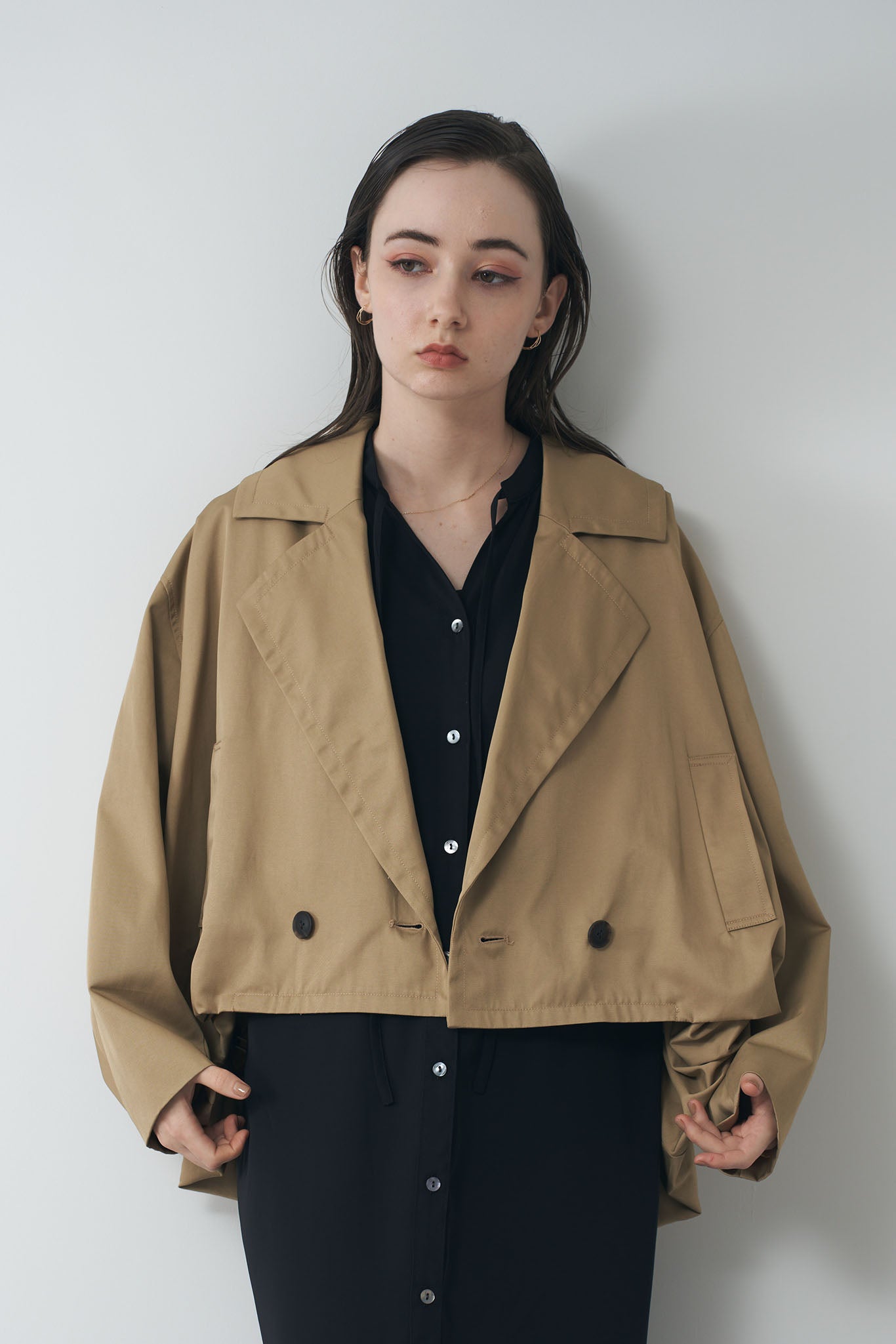 Round Cropped Blouson