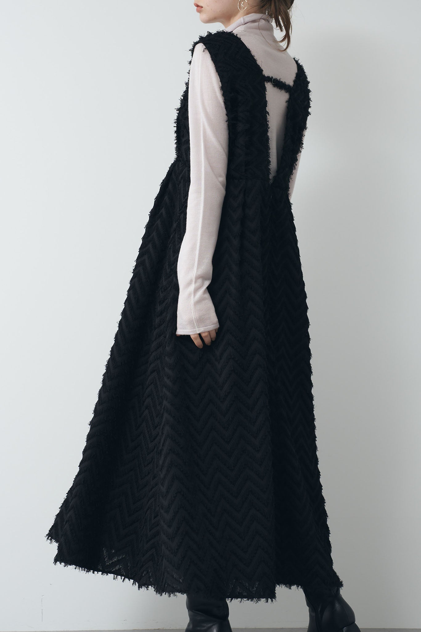 Jacquard jumper skirt