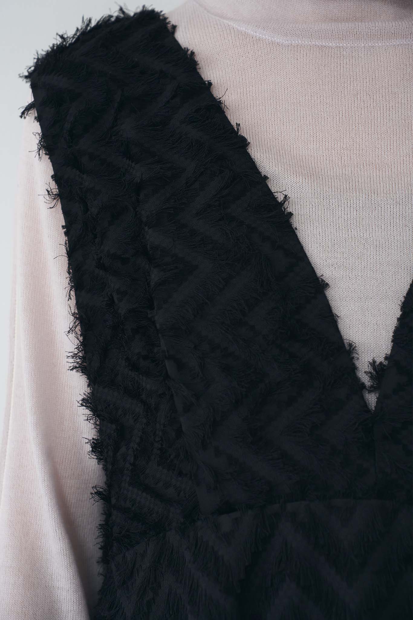 Jacquard jumper skirt